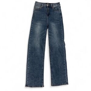 Monkey Ride Jeans 5/27 Original Vintage Straight Leg Stretch Denim Pants High